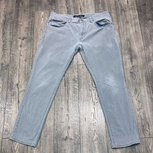 Men brooks brothers grey jeans 38x32